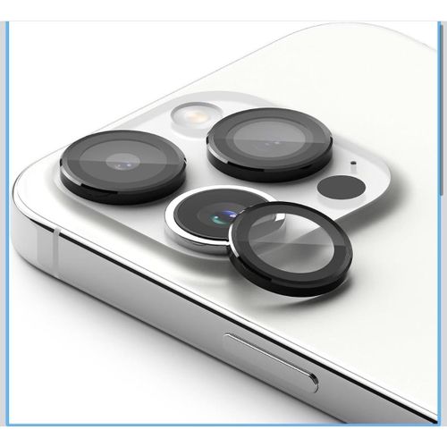 Protège Caméra Compatible à IPhone 14 Pro Max - Couleur Noir