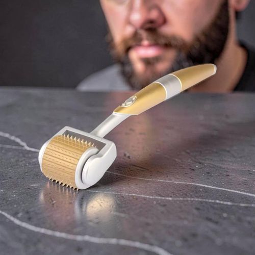 pousse cheveux Dermaroller Cheveux et Barbe – Le secret d’une densité naturelle
