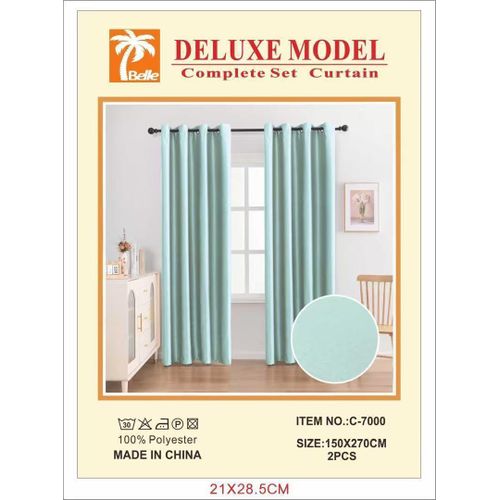 Rideaux deluxe model-ensemble de rideaux élégants 2pièces pour salon et chambre