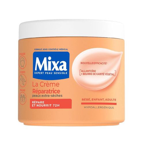 Crème Réparatrice 400ml Pour Peaux Extra-Sèches Bébé, Enfant, Adulte