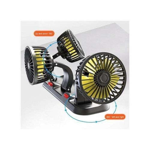 Ventilateur De Refroidissement De Voiture, 3 Têtes Pour Voiture