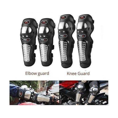 Equipement de protection genouillère moto coudières et genouillères-multicolore