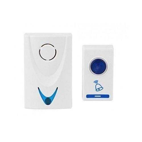 Sonnette De Porte Extérieure Sans Fil - Sonnerie - BLANC