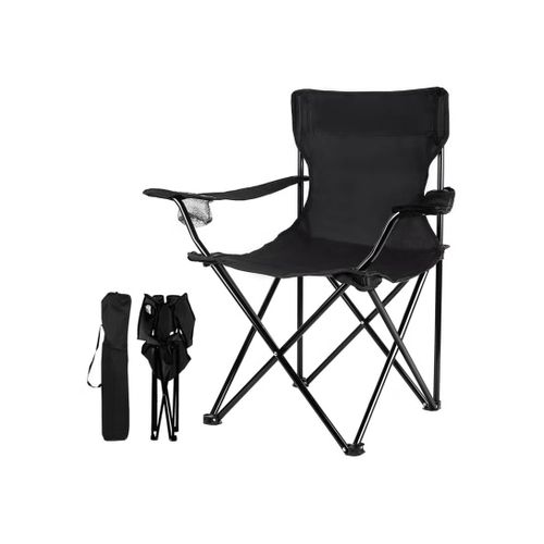 Chaises de camping portables, chaise pliante en plein air, pour le pique-nique de voyage en plein air Supports110kgs Charge, avec sac de transport