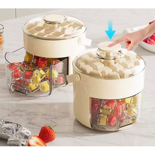 Seau à Glace Transparent pour Comptoir de Cuisine