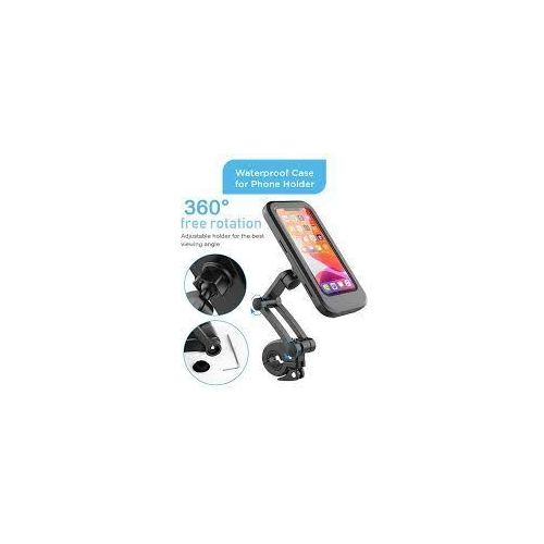Étui étanche pour support de téléphone 360 vélo/moto