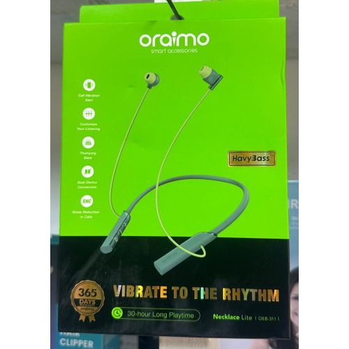 Oraimo Oraimo Necklace Ecouteur Collier (Tour De Cou) Sans Fil