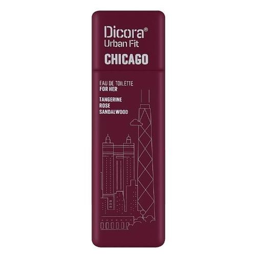 Dicora Urban Fit Chicago, Eau de toilette femme ,30 ml. Importé de France
