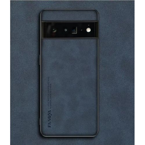 Coque GOOGLE PIXEL 10 PRO (Bleu) - ÉLÉGANTE, LÉGÈRE, ULTRA FINE AVEC DOS EN SIMILI CUIR ANTI-DÉRAPANTE