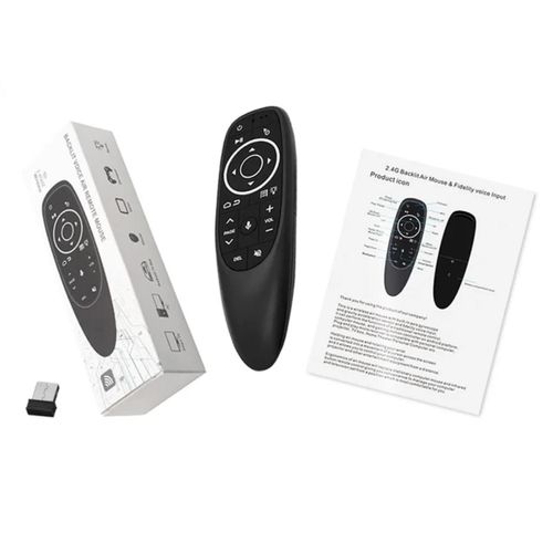 Tlcommande G10S pro intelligent Universelle pour BoxTl androde AVEC VOCALE