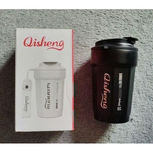 Thermos inoxydable Noir