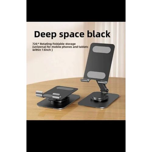 Support de Téléphone et Tablette Pliable – Rotation 360° (Modèle Z02)