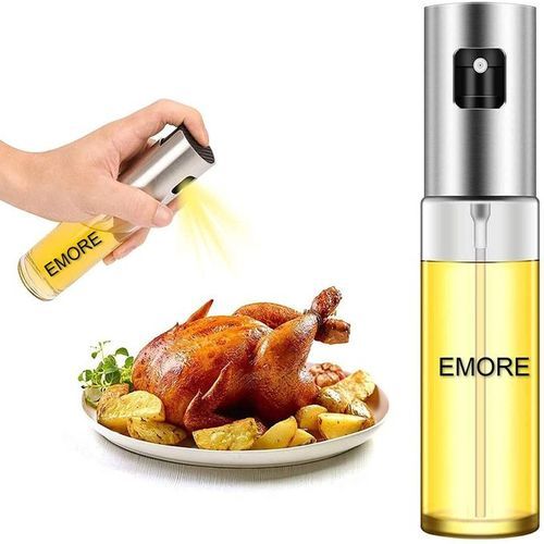 Alimentaire/plastique ABS Avec Flacon Pulvérisateur D'huile En Verre Borosilicaté