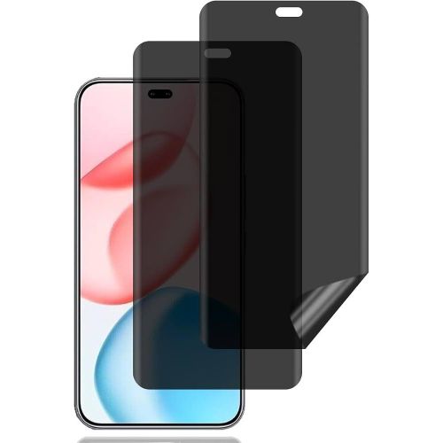 Lot de 2 Film De Protection Antichoc Anti-espion Fumé Honor 400 Pro - Noir