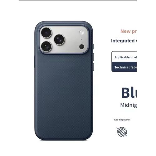 Coque Iphone 17 pro bleu nillkin ouvert