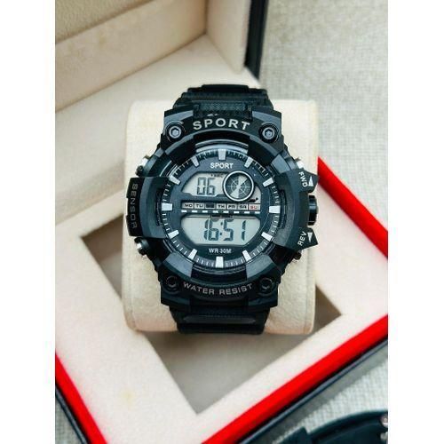 Montre numérique unisexe Multifonctionnelle, Montres de sport pour homme et femme