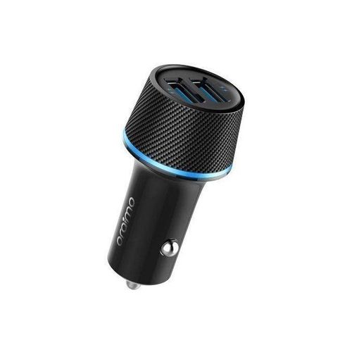 Oraimo Chargeur Dans Voiture - HIGHWAY OCC-21D - Charge Rapide - Dual USB - Noir BN