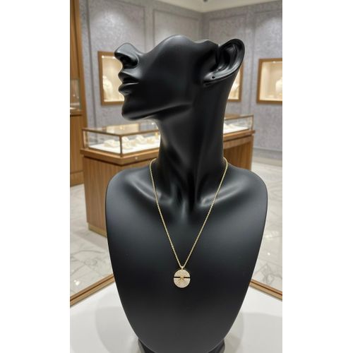 Chaîne en or plaqué Élégante pour femme