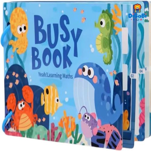 Reusable DIY Fun Busy Book, Weather Time Theme Activity Toy, Digital Letter Enlightenment Cognitive Skills Logic Development. flashcards