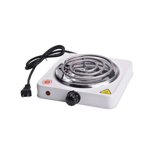 Hot Plate Réchaud Electrique Hot Plate à 1 Feu Avec Grilla - Gris