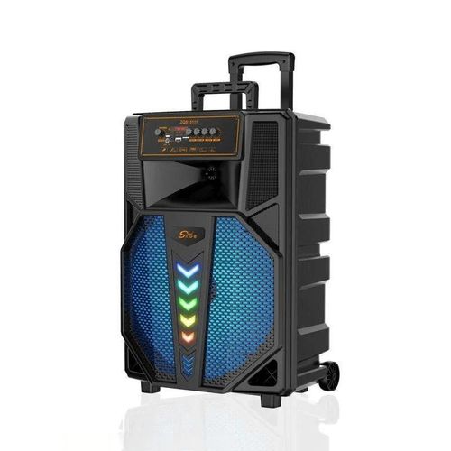 Enceinte Bluetooth Karaoké 15 Pouces – Micros Inclus