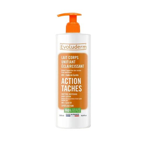 Evoluderme Lait Corps Unifiant Éclaircissant Action Tâches