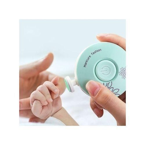 Coupe-ongles électrique Pour Bébé Vert, Facile à Couper, Adapté Aux Nouveau-nés-vert
