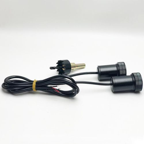 2 Pièces Nouveau Sans Fil Led Porte De Voiture Courtoisie Projecteur Laser Logo Honda Fantôme Ombre Lumières Pour Un Udi Obd2 Accessoires De Voiture