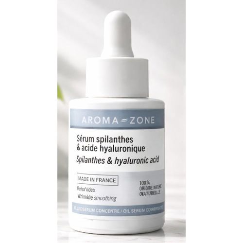 Sérums Visage Hydratant Concentré Spilanthes & Acide Hyaluronique AROMA ZONE 30ml Peaux Sèches Importé De France