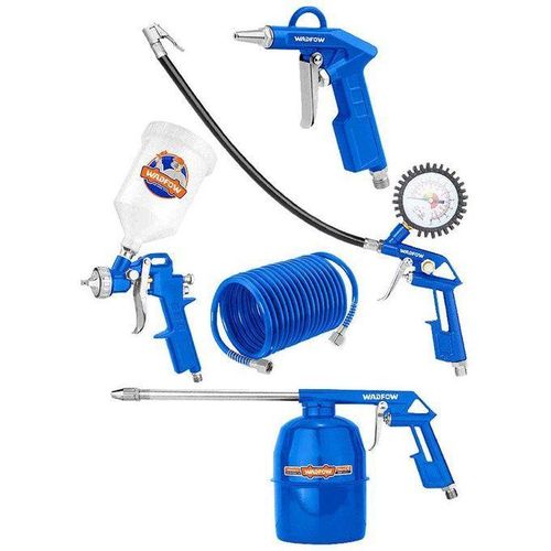 WADFOW WAX1505 - Ensemble De 5 Pistolets De Lavage à Air Comprimé YH