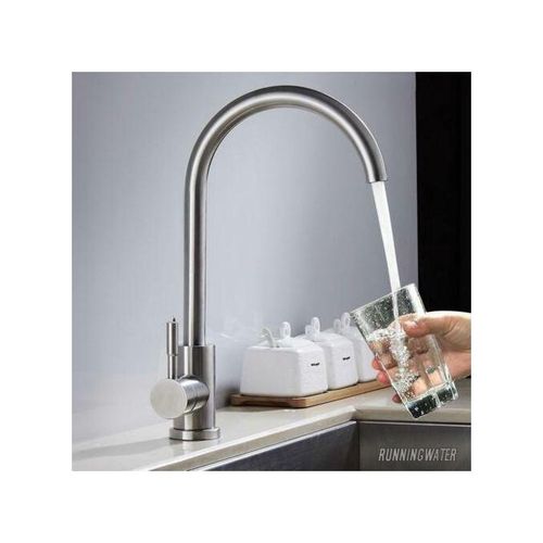 Robinet De Cuisine Mitigeur , Pots En Acier Inoxydable, Robinet De Cuisine