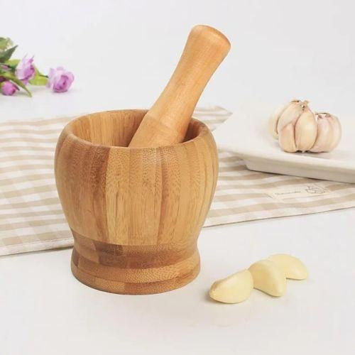 Petit Pilon De Cuisine - Ails - Poivre - Sel - Epices Bois
