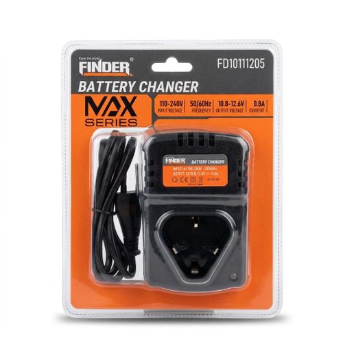 Chargeur De Batterie Intelligent FINDER MAX Series – 10.8V-12.6V / 0.8A, Multi-Protection : Rechargez Vos Batteries D'outils En Toute Sécurité