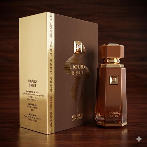 Liquide brun miniature