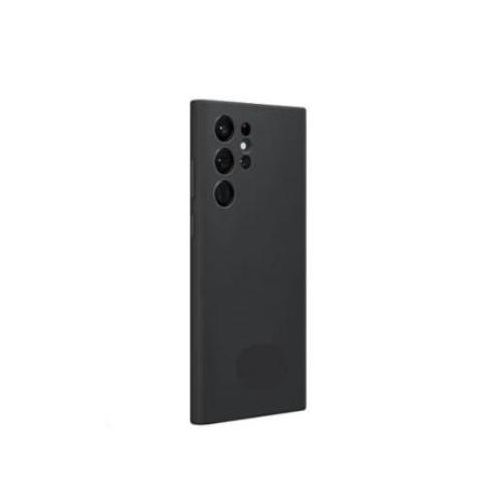 Coque En Silicone Compatible Samsung Galaxy S22 Ultra Avec Antichoc - NOIR