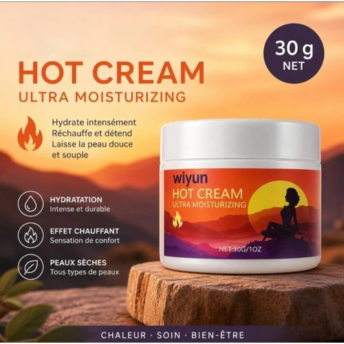 Crème Hydratante Thermo-Active - Soin Corps - 30g