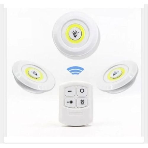 3 Lumières LED adhésif avec télécommande