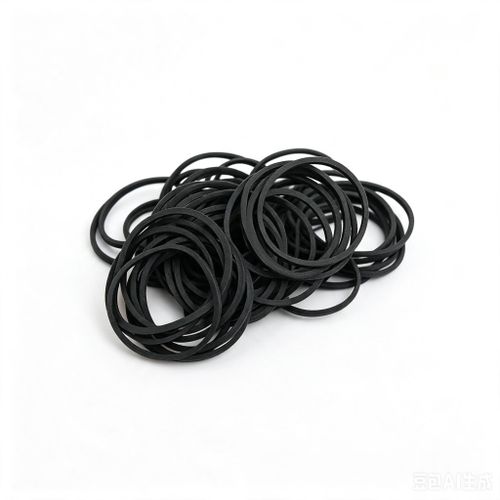 Lot de 320 boucles élastiques noires résistantes, bandes extensibles multifonctions