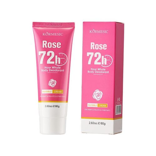Déodorant corporel Rose 72 heures – Fraîcheur longue durée et protection naturelle contre les odeurs