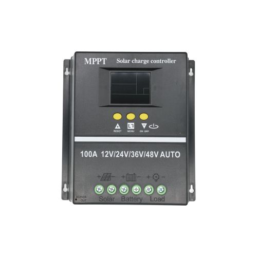 Régulateur de Charge Solaire Intelligent SY48100A 100A – Tension Automatique 12V/24V/36V/48V (Max PV 100V) avec Écran LCD – Protection Pour Installation Solaire Maison & Batterie