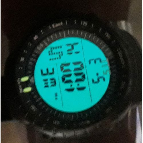 Montre Authentique De Sport Sous Marine Noir