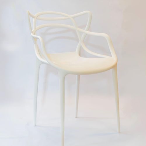 chaise Masters en couleur blanche