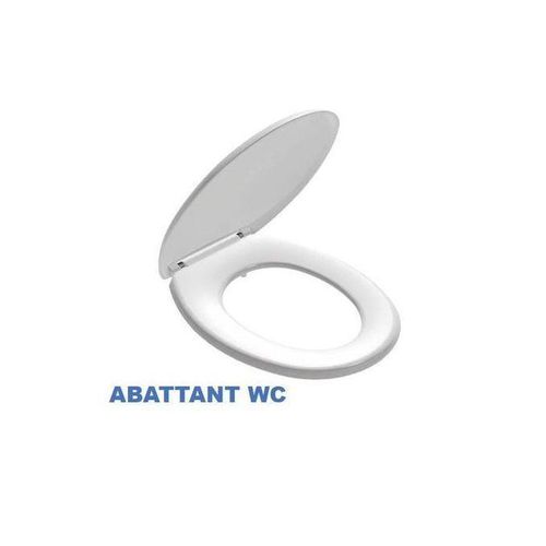 ABATTANT WC Blanc - LOURD Et Confortable