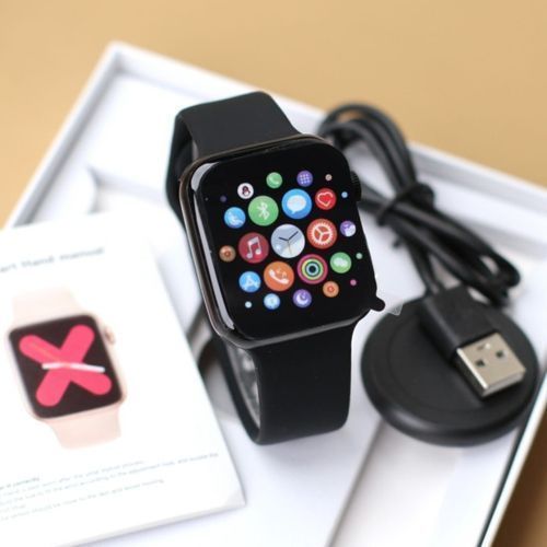 Montre Connectée Tactile Et Waterproof Pour Homme Et Femme NOIR