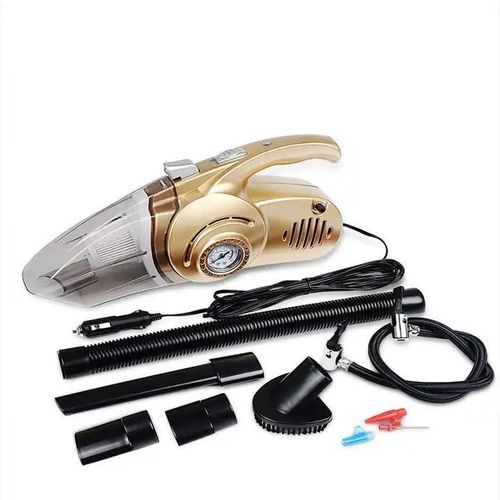 Kit d'Entretien Auto Multifonction - Aspirateur + Pompe + Éclairage
