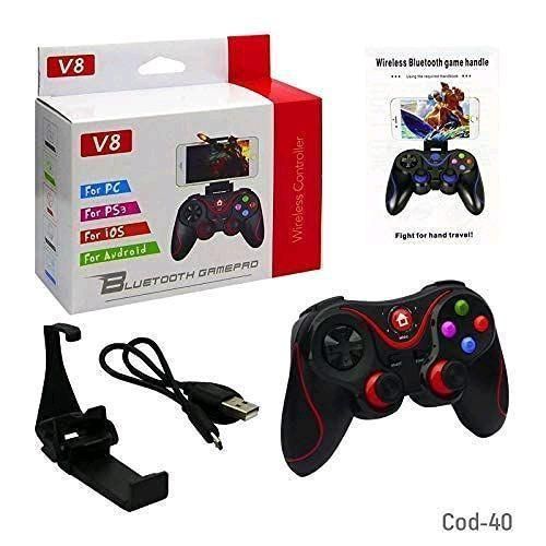 Partagez ce produit Manette De Contrôle Jeu V8 Pour Smartphone Bluetooth Noir