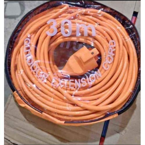 Rallonge Electrique 30m adapté pour chantier, Les ouvriers peuvent l'utiliser pour les travaux, Très facile à repérer à cause de sa couleur remarquable, Facile à enrouler, Pas encombrant, Fiche technique