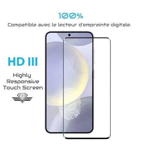 2 Film Protection Compatible Pour Samsung Galaxy S24 PLUS - Transparent