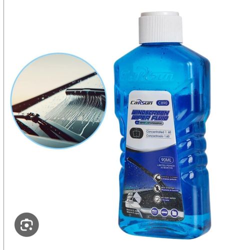 Liquide lave vitre de voiture(lave-glace)