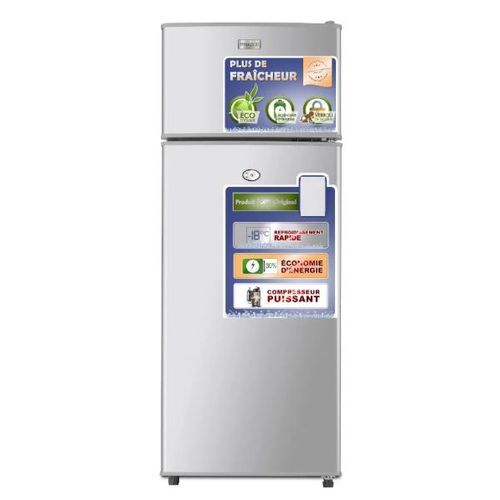 Réfrigérateur Nasco KNASF2-109 Double Portes 85 L – Compact, Éclairage Intérieur, Avec Clé